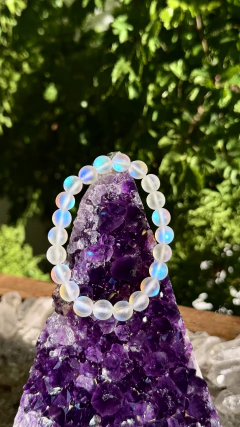 Pulseira Quartzo Aura - 8mm