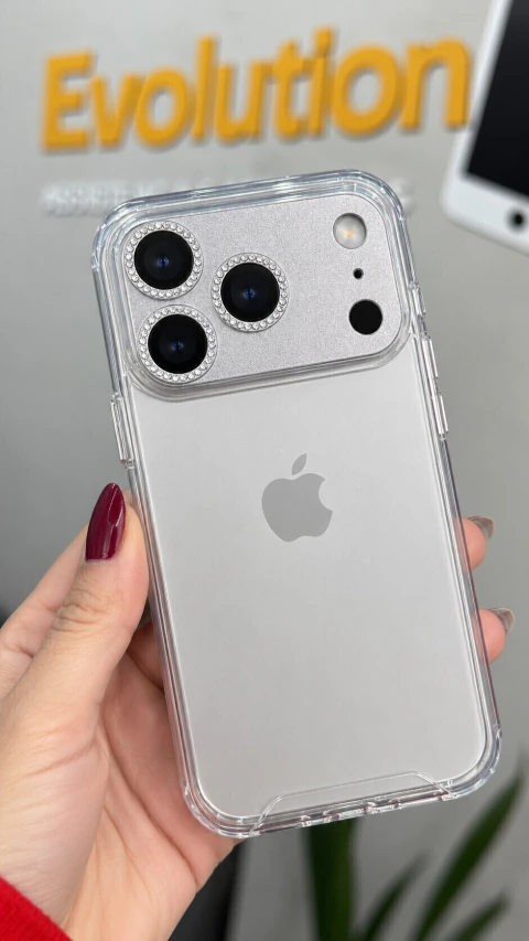 Capa Space Proteção Transparente Anti-Queda para Iphone