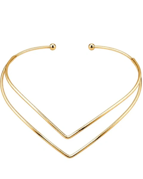 Chocker em V duplo