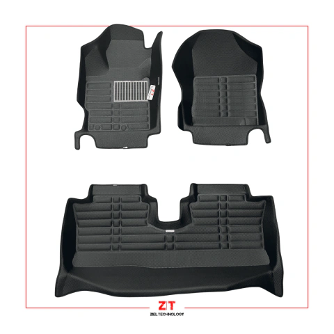 Alfombras Ziel Technology - Toyota Yaris Hatch & Sedan 10-2018+ (caja automatica) (Cód. ZTTY)