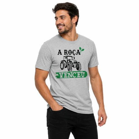 Camiseta A Roça Venceu
