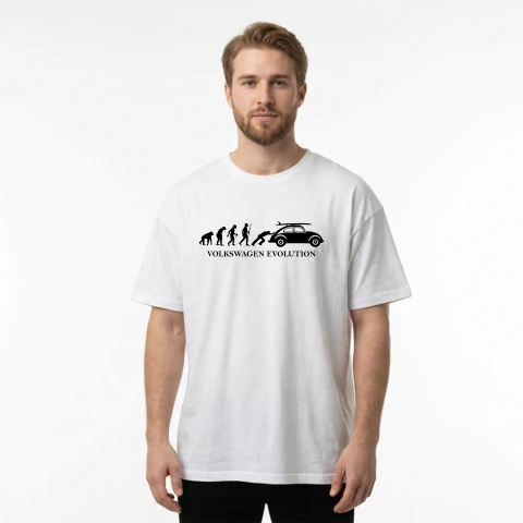 Camiseta Fusca Evolução