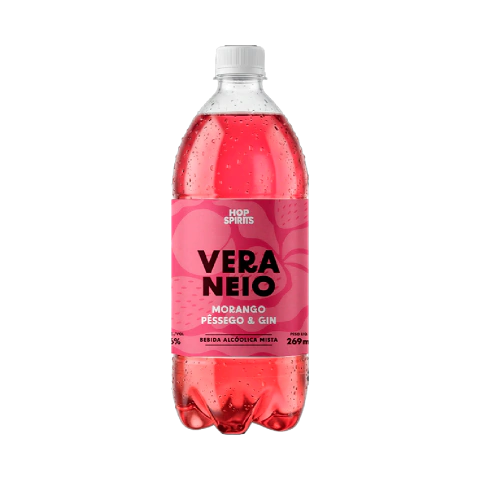 Drink Veraneio | Morango & Pêssego — Growler 1L