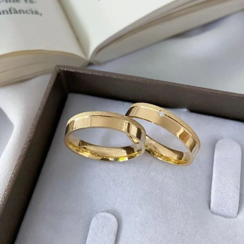 Alianças Guifell Casamento E Noivado Moeda