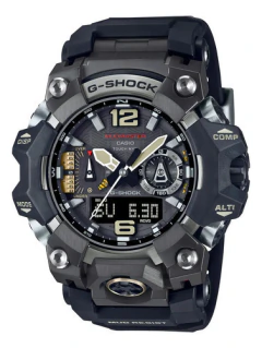 Relógio Casio G-shock Gwg-2000-1a1dr Mudmaster Analógico E Digital Com Tough Solar E Altímetro Preto Prateado