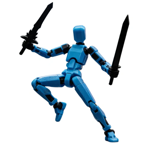 Dummy Boneco Articulado Gigante de 27cm - Action Figure Vai Montado