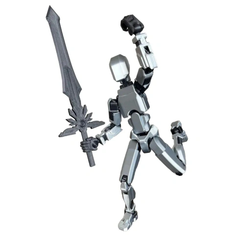 Imagem do Dummy Boneco Articulado Gigante de 27cm - Action Figure Vai Montado
