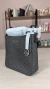 BOLSA MICHAEL KORS TRANSVERSAL SIGNATURE CROSSBODY MONOGRAMA PRETA - comprar online
