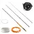 Combo Mosca 7/8 Caña + Reel + Backing + Linea + Leader