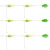 Pack 3 Chirimbolos Boyas Chupete 15.5 cm + Puntera