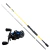 Combo Caña Mystix Coyote 1.80m + Reel Waterdog Vezel 204L Izquierdo