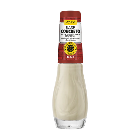 Base Concreto Mohda 8,5 ml – Massa Reconstrutora para Unhas Danificadas