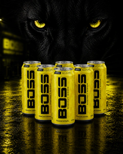 Boss Energy Drink-Zero Açúcar C/ 6un