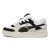 Puma 180 blanca y negra de costado