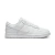Nike Dunk Retro blanca de costado