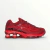 Nike Shox Supreme roja de costado