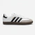 Adidas Samba blanca de costado
