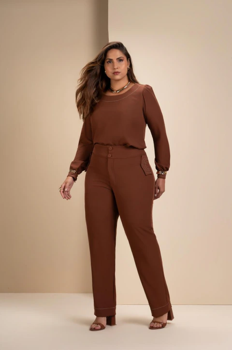 Conjunto Beatriz Marron