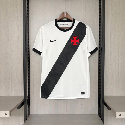 Vasco II 2026/27 Torcedor Pro Masculina - Branco+Preto