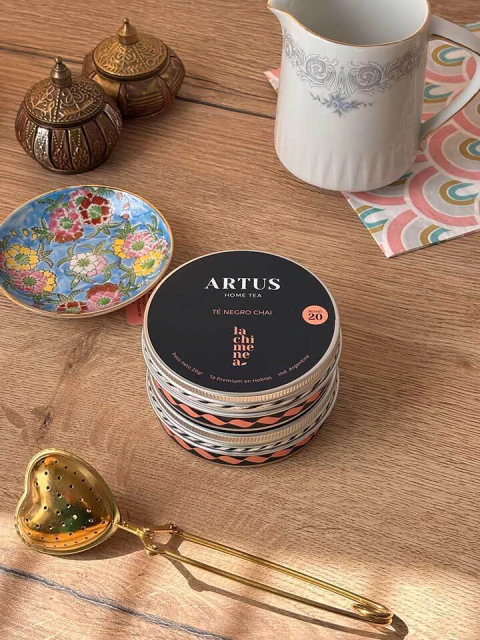 Tea Blend 20 la chimenea. Lata x 20gr Hebra Suelta