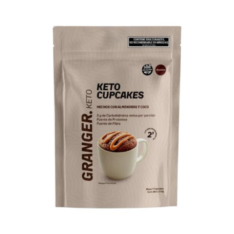 cupcakes keto chocolate (GRANGER) X 210gr