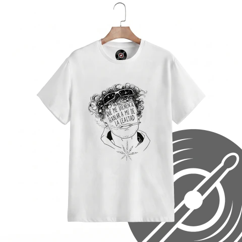 Remera Pity Álvarez - Que me vienen a hablar a mi de la lealtad