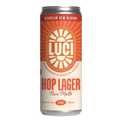 Cerveja sem Álcool Hop Lager Luci - 350mL - Nacional - 01 un