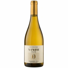 Vinho Sem Álcool Branco Seco Chardonnay Vinoh OAK - 750mL - Nacional - 01 un