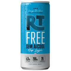 Cerveja sem Álcool Hop Lager RT Free - 269mL - Nacional - 01 un