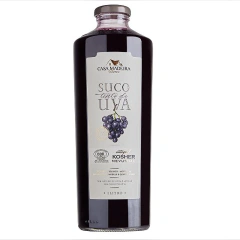 Suco de Uva Tinto Mevushal Kosher Casa Madeira - 1L - Nacional - 01 un