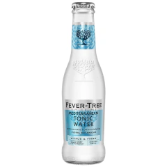 Água Tônica Fever-Tree Mediterranean - Long Neck de 200mL - Inglaterra - 01 un