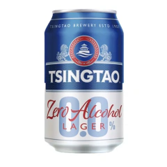 Cerveja sem Álcool Lager Tsingtao - Lata 330mL - China - 01 un