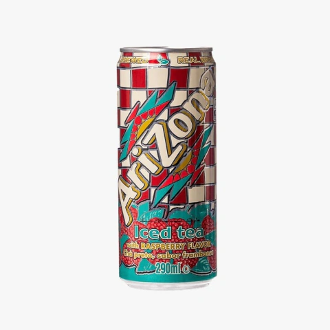 Chá Preto com Framboesa Arizona Iced Tea - 290mL - Nacional - 01 un