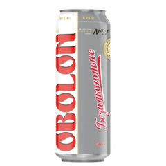 Cerveja sem Álcool Obolon - Lata 500mL - Ucrânia - 01 un