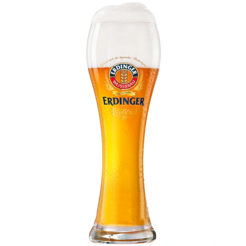 Copo Personalizado Cerveja Erdinger - 200mL - Alemanha - 01 un
