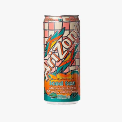 Chá Preto com Pessego Arizona Iced Tea - Lata 290mL - Nacional - 01 un