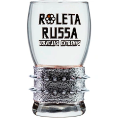 Copo Personalizado Cerveja Roleta Russa - 320mL - Nacional - 01 un