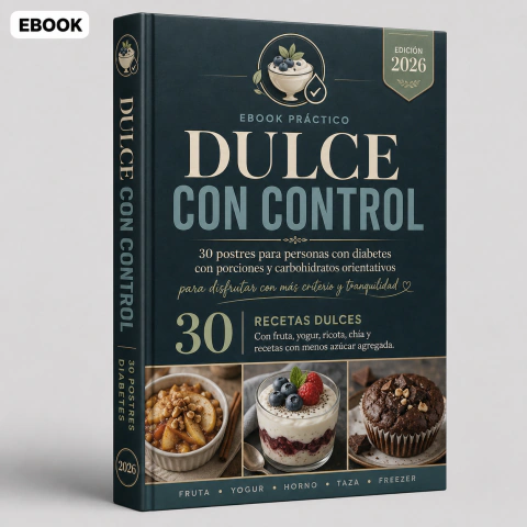 Dulce con Control - 30 Postres para DIÁBETICOS