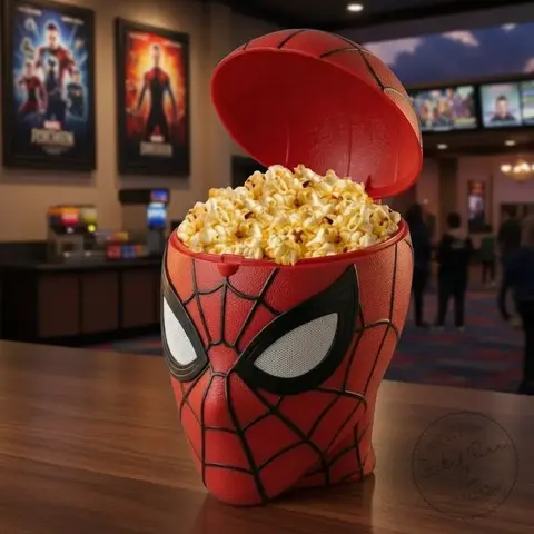 Balde de Pipoca Herói - Aranha