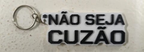 Chaveiro NSC Branco