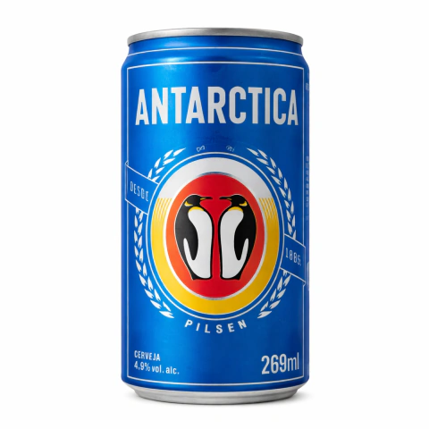 Cerveja Antarctica 269ml Lata