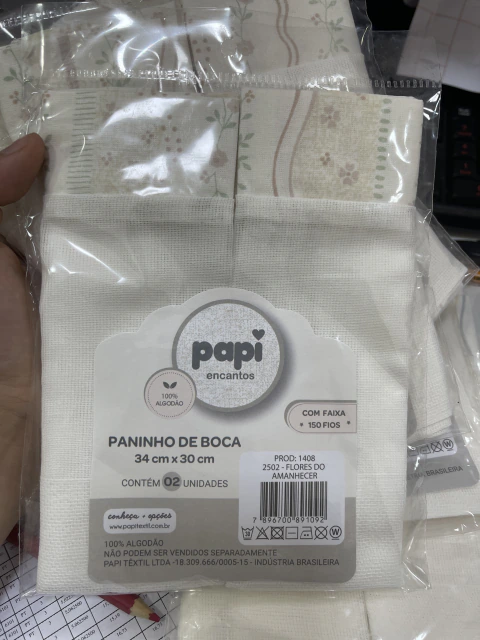 Paninho de Boca 34x30cm 2 Unidades