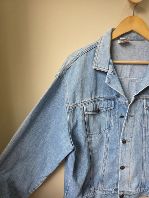 Jaqueta Jeans Ampla Vintage