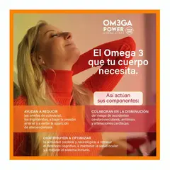 Imagen de Om3ga Power - Omega 3 de algas DHA 800