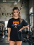 Polera Regular Estampada 100% Algodón Manga Corta - comprar en línea