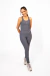 Legging Vivace com 3 bolsos - Cinza médio