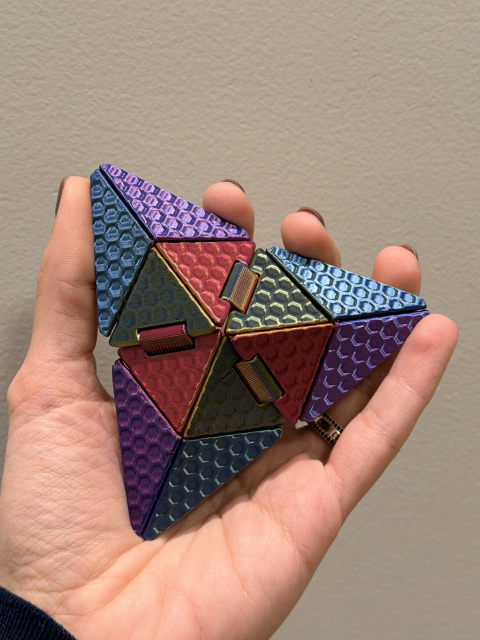 Cubo Desafio Origami Sensorial