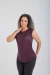Regata curva Fitness Feminina em Poliamida Dry Fit - Corpo em  Movimento