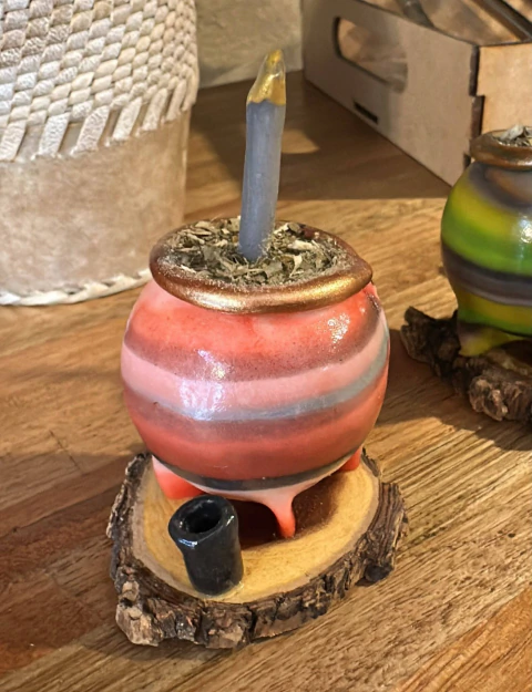 PORTA SAHUMERIO "MATE"