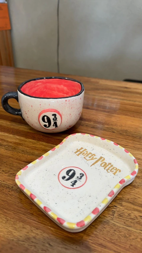 TAZÓN HARRY POTTER XL + PLATO